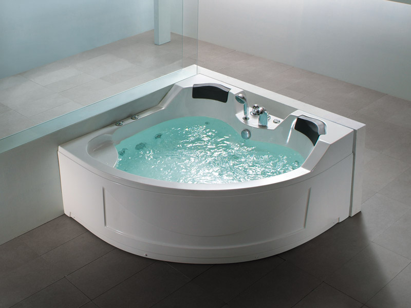 ACQUA DESIGN® LUXUS 2-Pers. WHIRLPOOL Wanne CAIA 150x150