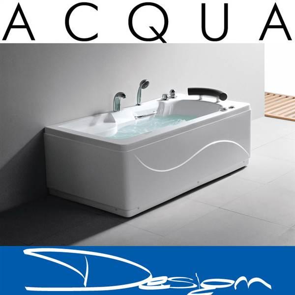 ACQUA DESIGN® Baignoire hydromassage de luxe KERALA 150x85