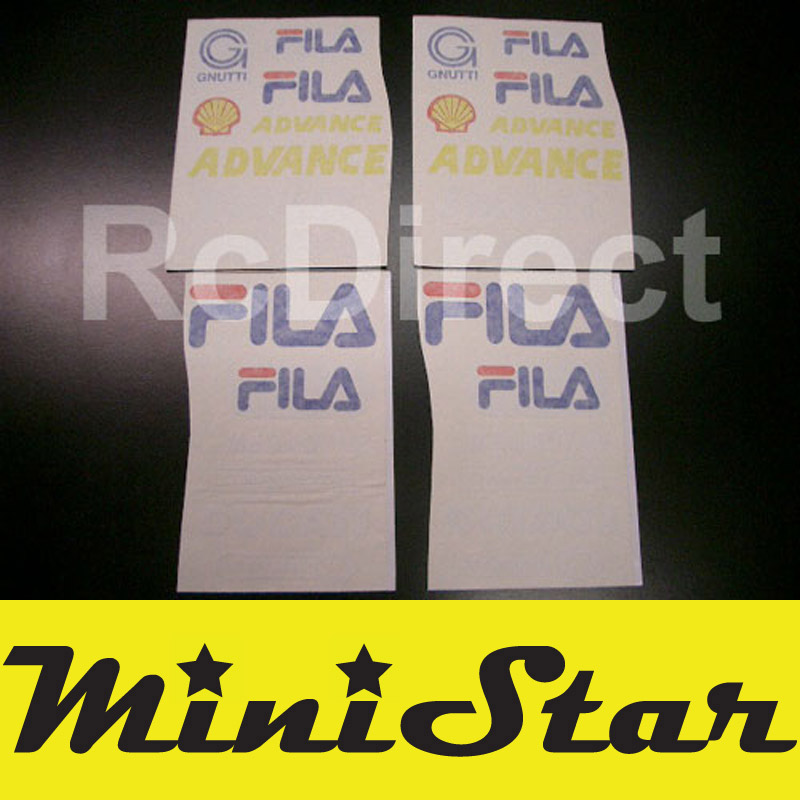 Adhesive FILA for Minibike (Pocket Bike)